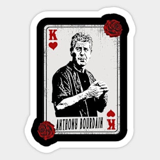 Vintage Card Anthony Bourdain Sticker